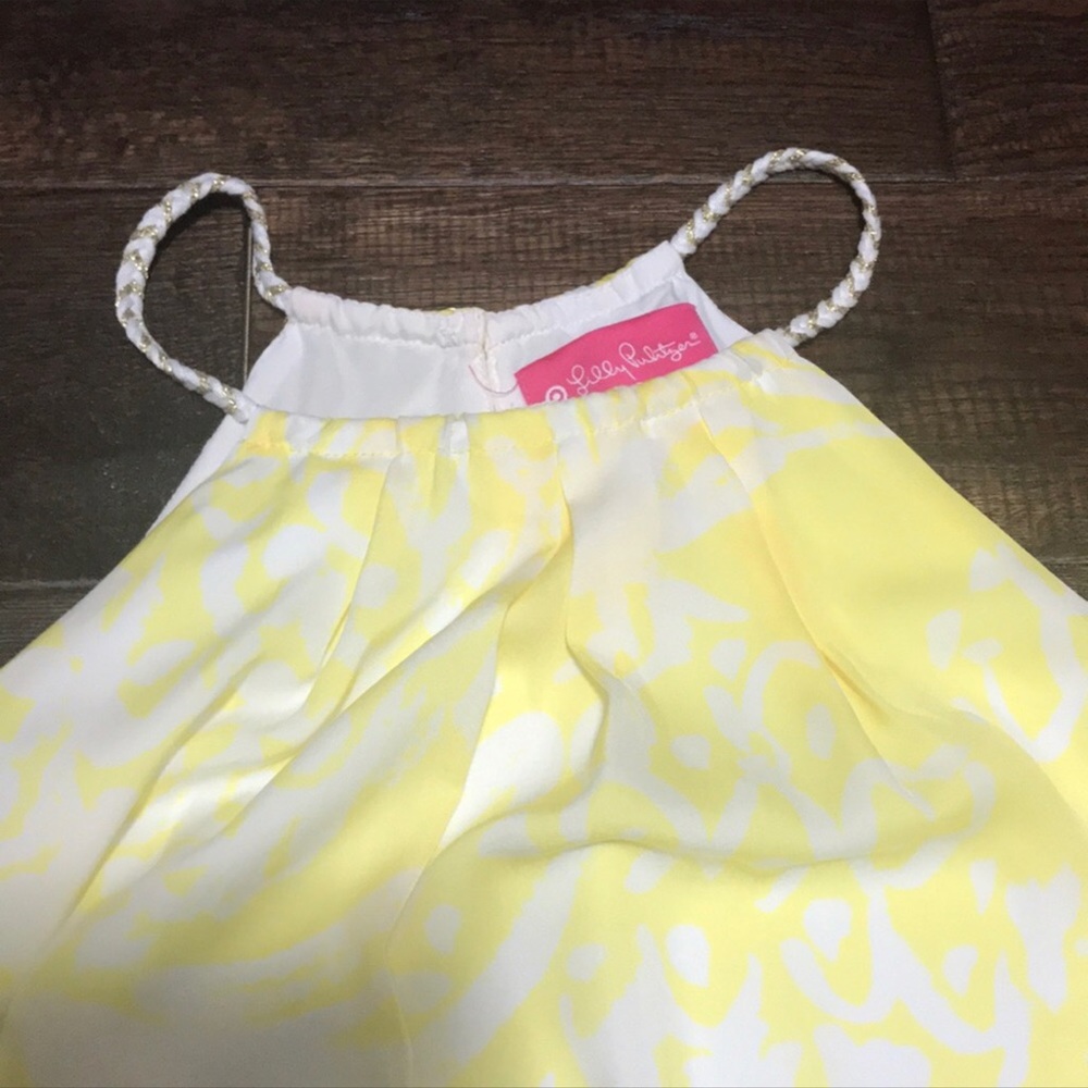 Lilly Pulitzer for Target Yellow Top